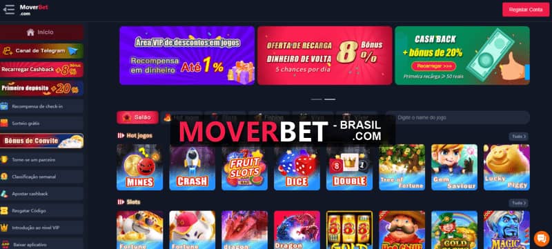 Moverbet Casino é Confiável